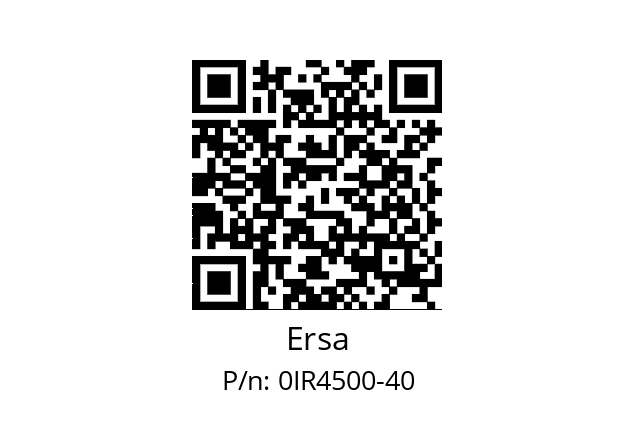   Ersa 0IR4500-40