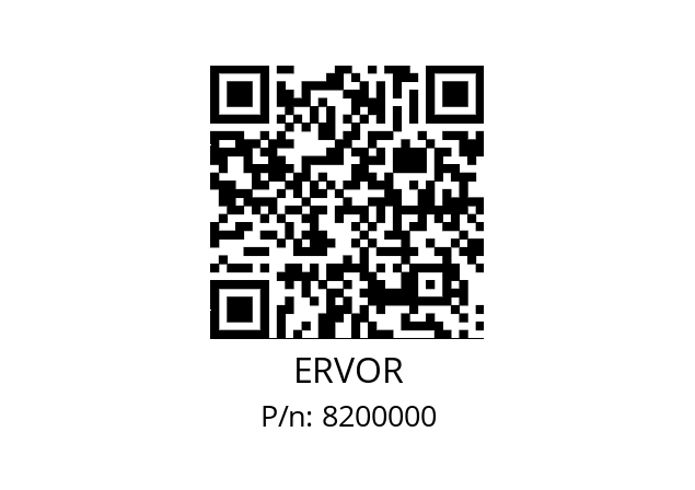   ERVOR 8200000