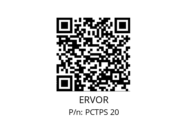   ERVOR PCTPS 20