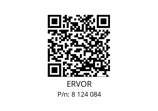   ERVOR 8 124 084