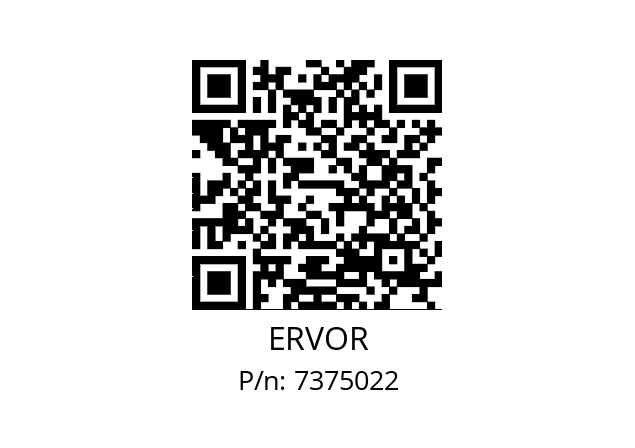   ERVOR 7375022