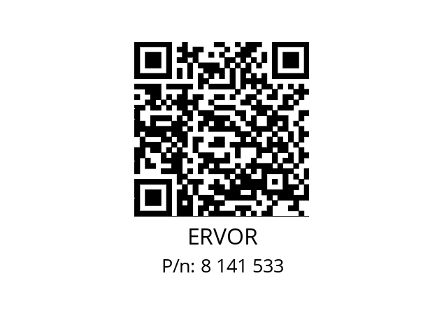   ERVOR 8 141 533