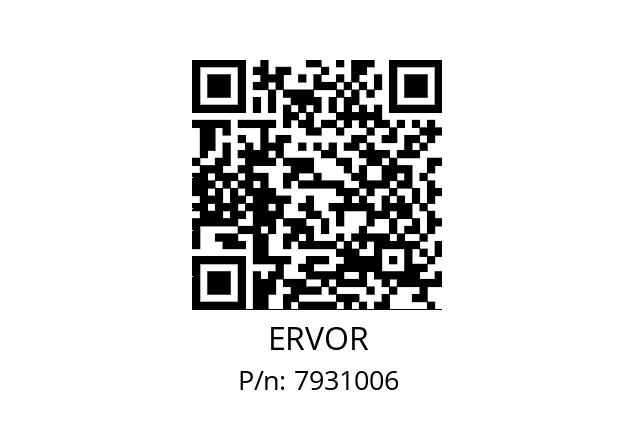   ERVOR 7931006