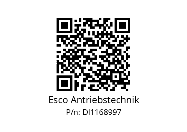   Esco Antriebstechnik DI1168997