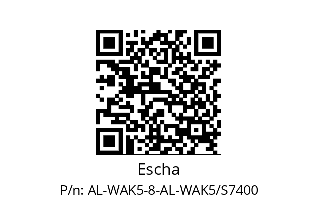   Escha AL-WAK5-8-AL-WAK5/S7400