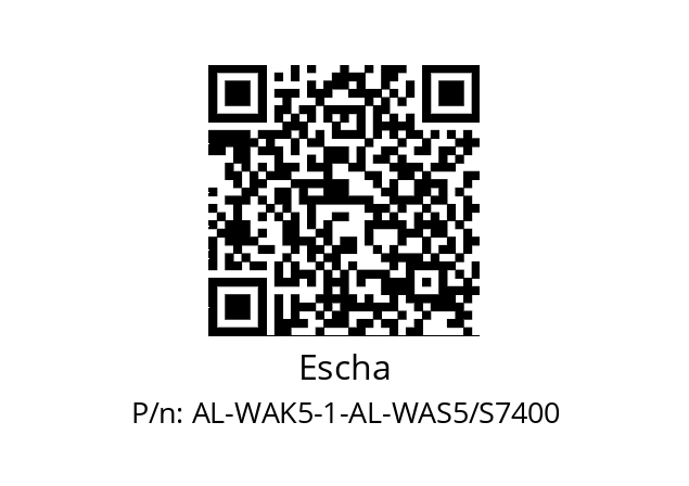   Escha AL-WAK5-1-AL-WAS5/S7400