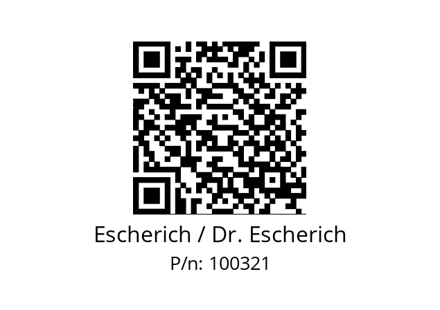   Escherich / Dr. Escherich 100321