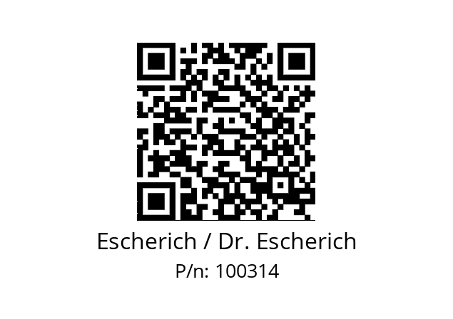   Escherich / Dr. Escherich 100314