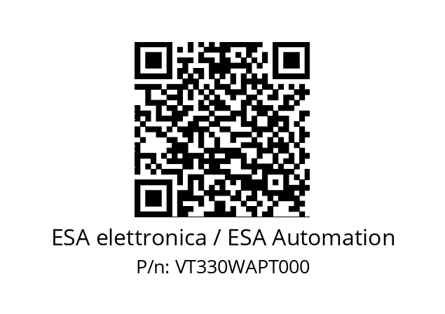   ESA elettronica / ESA Automation VT330WAPT000