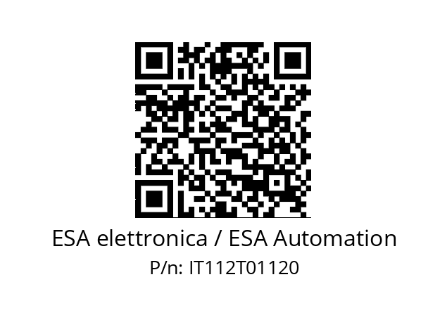   ESA elettronica / ESA Automation IT112T01120