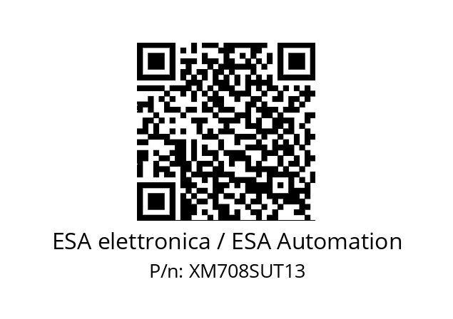   ESA elettronica / ESA Automation XM708SUT13