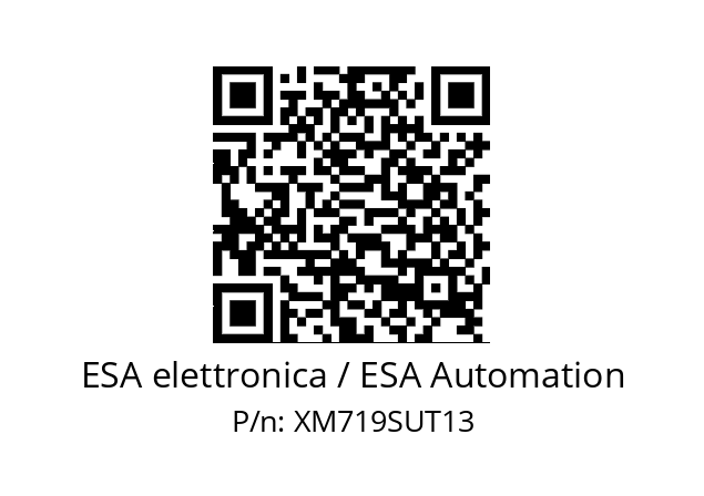   ESA elettronica / ESA Automation XM719SUT13