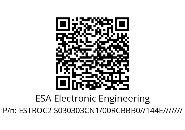   ESA Electronic Engineering ESTROC2 S030303CN1/00RCBBB0//144E///////