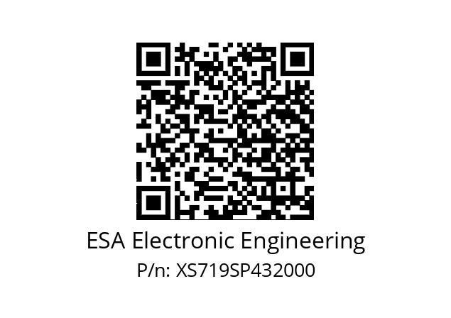   ESA Electronic Engineering XS719SP432000