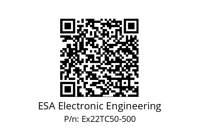   ESA Electronic Engineering Ex22TC50-500