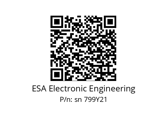   ESA Electronic Engineering sn 799Y21