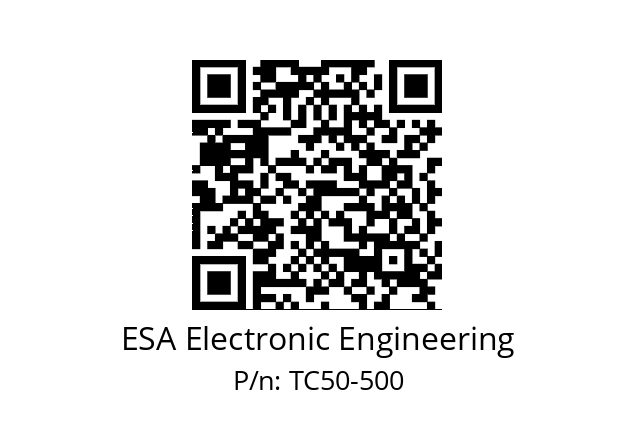   ESA Electronic Engineering TC50-500