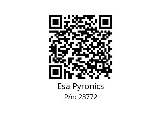   Esa Pyronics 23772