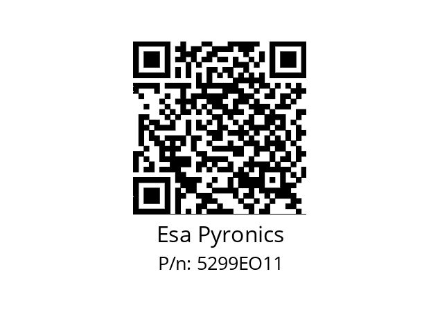   Esa Pyronics 5299EO11