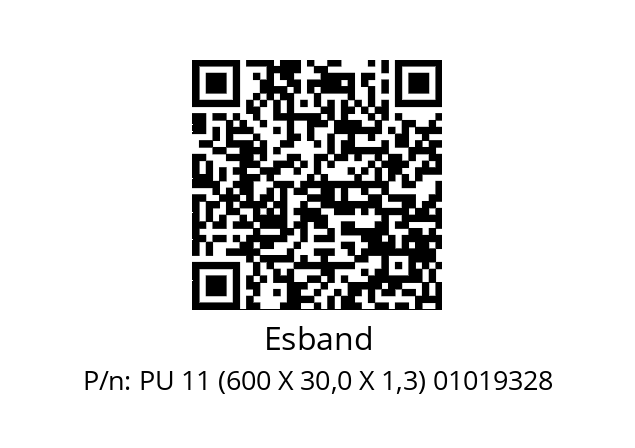   Esband PU 11 (600 X 30,0 X 1,3) 01019328