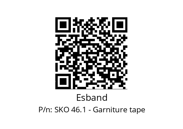   Esband SKO 46.1 - Garniture tape