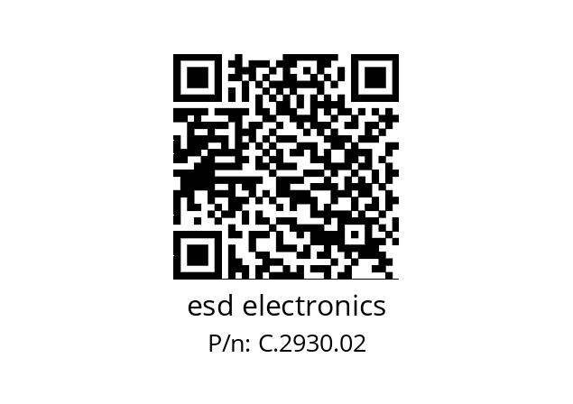   esd electronics C.2930.02