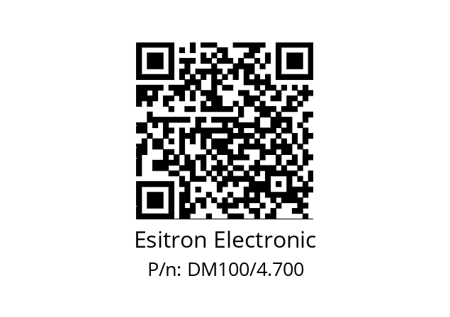   Esitron Electronic DM100/4.700