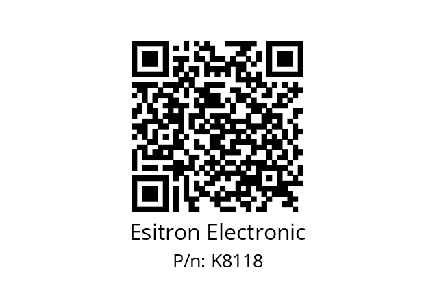   Esitron Electronic K8118