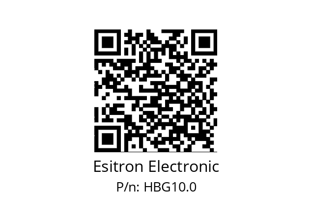   Esitron Electronic HBG10.0