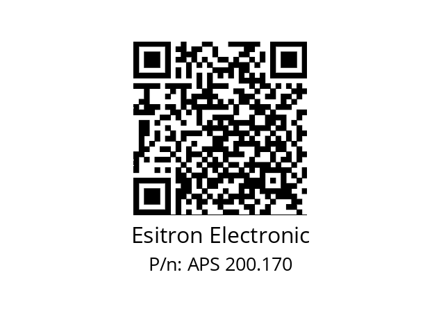   Esitron Electronic APS 200.170