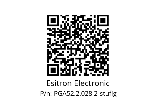   Esitron Electronic PGA52.2.028 2-stufig