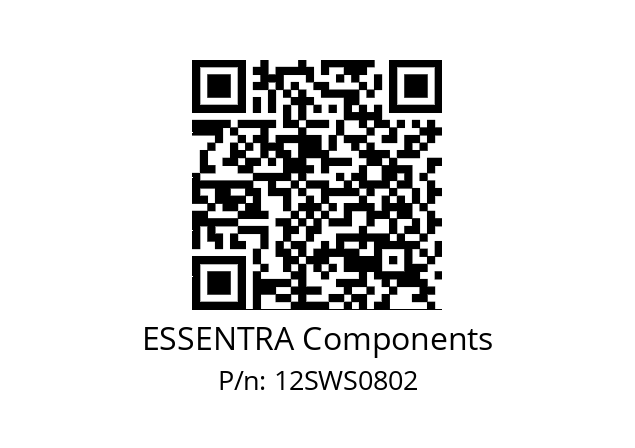   ESSENTRA Components 12SWS0802