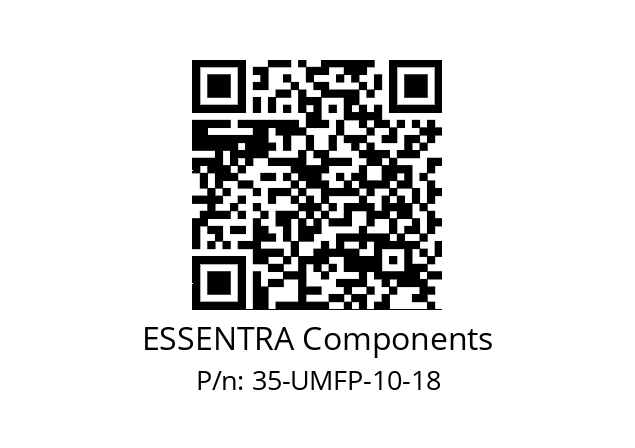   ESSENTRA Components 35-UMFP-10-18