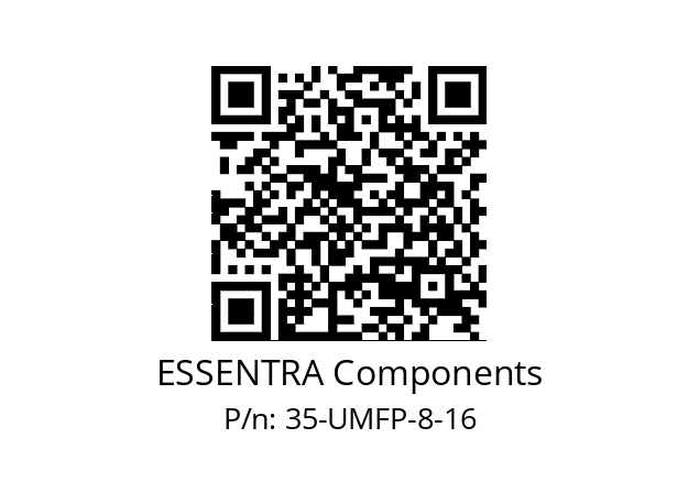   ESSENTRA Components 35-UMFP-8-16