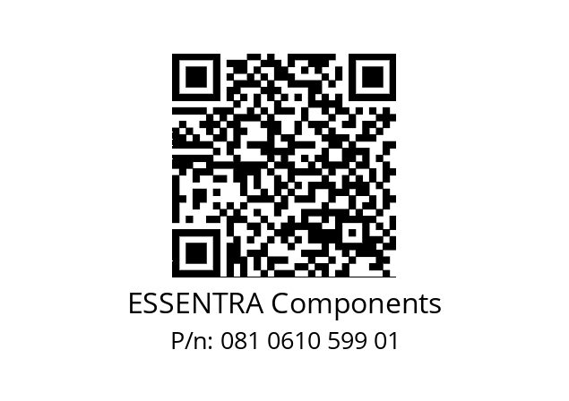   ESSENTRA Components 081 0610 599 01