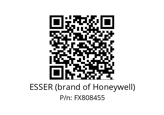   ESSER (brand of Honeywell) FX808455