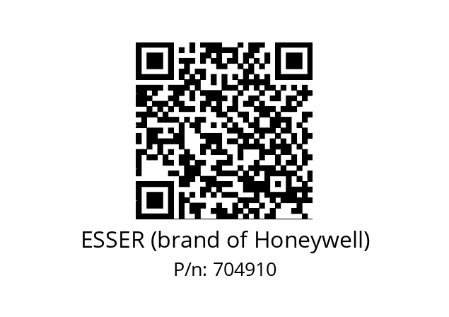   ESSER (brand of Honeywell) 704910