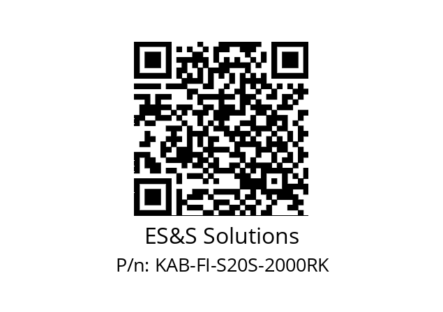   ES&S Solutions KAB-FI-S20S-2000RK