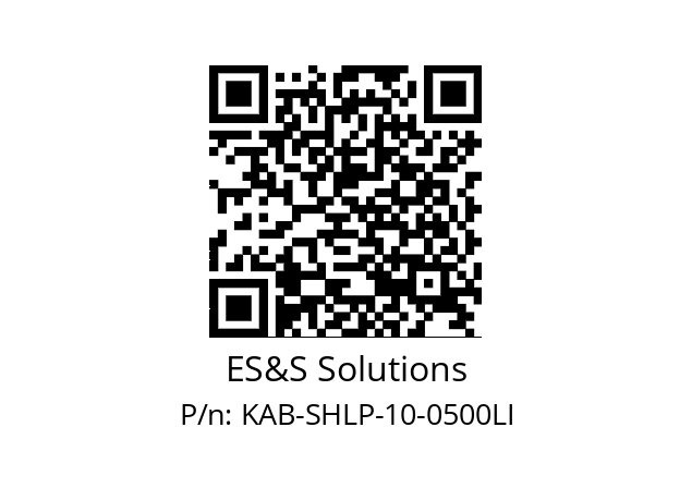   ES&S Solutions KAB-SHLP-10-0500LI