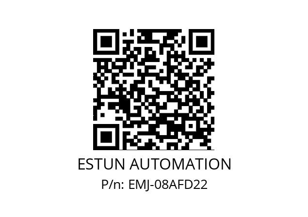   ESTUN AUTOMATION EMJ-08AFD22