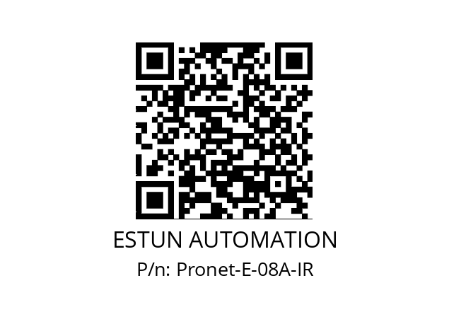   ESTUN AUTOMATION Pronet-E-08A-IR