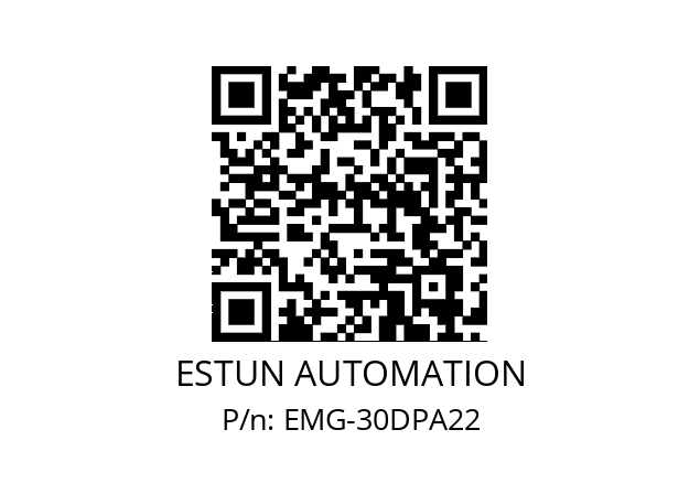   ESTUN AUTOMATION EMG-30DPA22