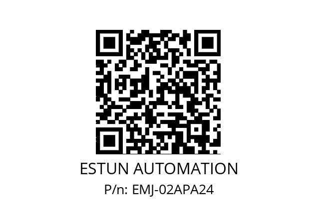   ESTUN AUTOMATION EMJ-02APA24