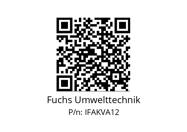   Fuchs Umwelttechnik IFAKVA12