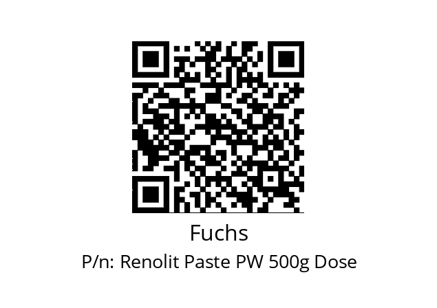   Fuchs Renolit Paste PW 500g Dose