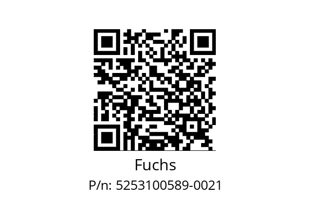   Fuchs 5253100589-0021