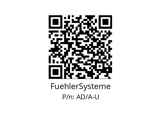   FuehlerSysteme AD/A-U