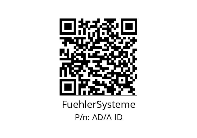   FuehlerSysteme AD/A-ID