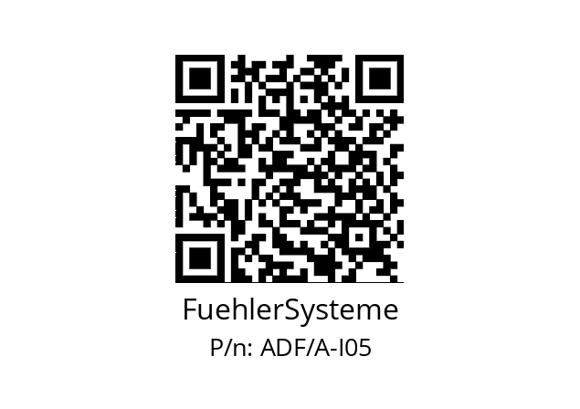   FuehlerSysteme ADF/A-I05