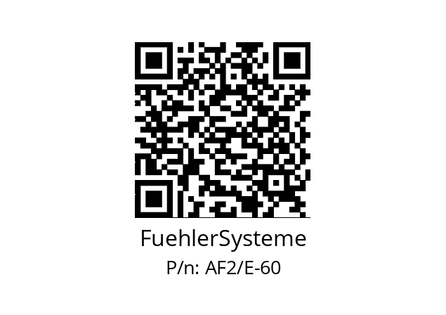   FuehlerSysteme AF2/E-60